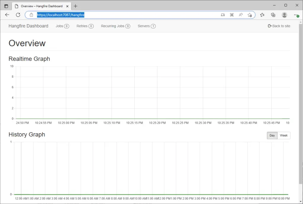 Hangfire Dashboard